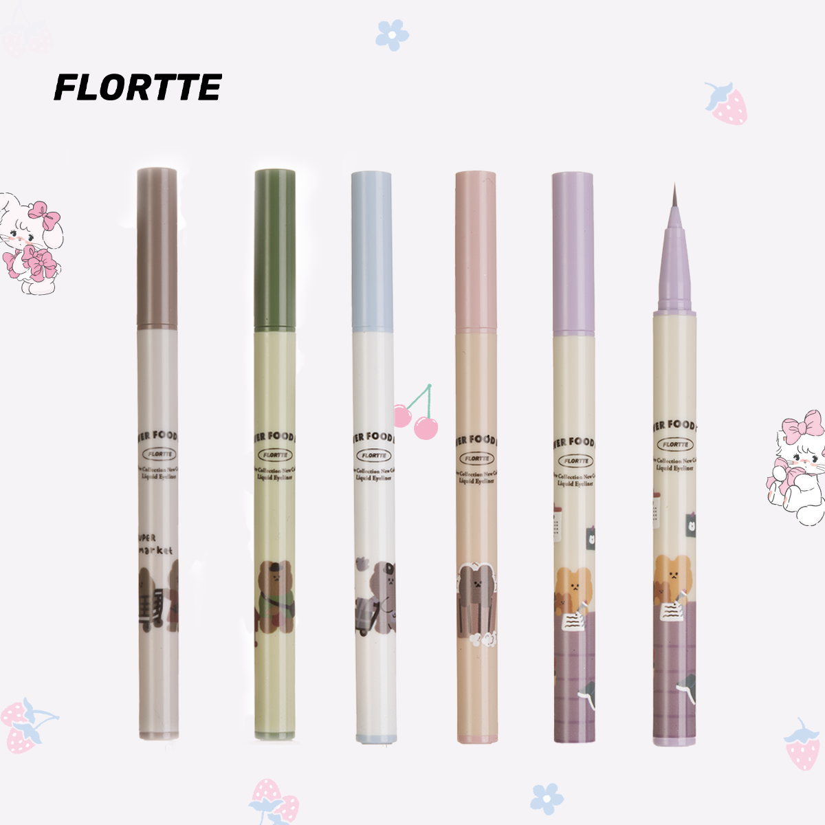 Collection of Flower Food Bear Liquid Eyeliner in a gallery layout
